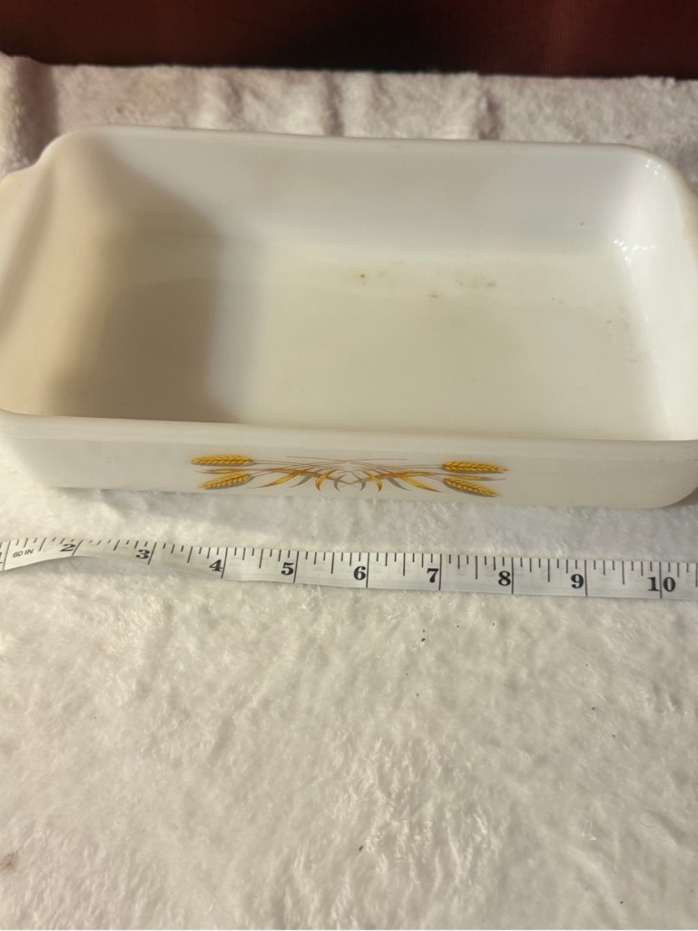 FireKing by Anchor Hocking Golden Wheat Casserole dish
